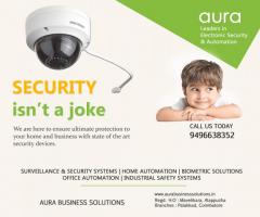 CCTV, Burglar Alarm, Automation - Aura Kozhikode